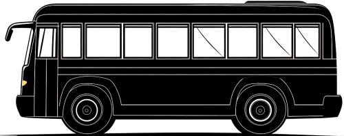 Bus silhouette
